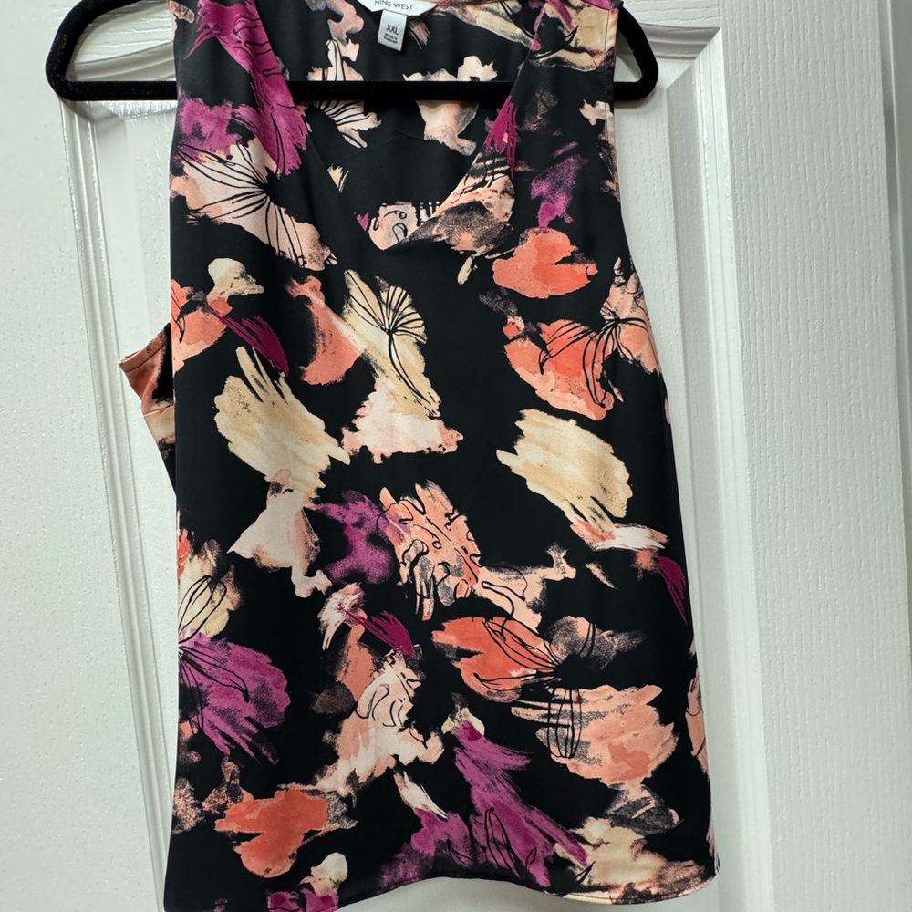 Nine West Multicolor Abstract Women's Skirt